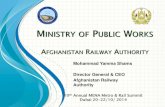 Yama shams   afghanistan railway authority