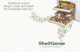 ShelfGenie - Kitchen & Bathroom Cabinet Shelving Organizer