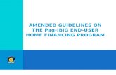 Pag-IBIG End-User Home Financing Program