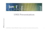 Unx Presentation