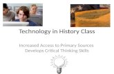 Babiarz technology in history class
