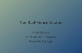 Rail-Fence Cipher Presentation