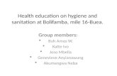 Health education on hygiene and sanitation at bolifamba (2)