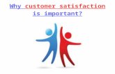 Why customer satisfaction is important?