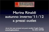 Fragile Outlet Marina Rinaldi Tel. 0523 509788