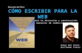 Cómo escribir para la web (Según Guillermo Franco)