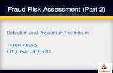 Fraud Risk Assessment- detection and prevention- Part- 2,
