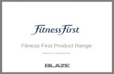 Fitness first product range