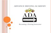 Advance driving academy presentation