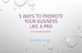 5 ways to promote your business