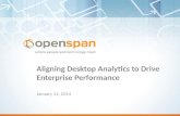 Aligning Desktop Analytics to Drive Enterprise Performance