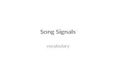 Song Signals