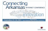 Connecting Arkansas Internet Conference - Salon A ppt