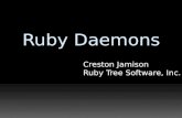 Ruby Daemons