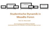 Studentische Dynamik In Moodle Foren