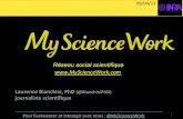 MyScienceWork, réseau social scientifique dédié à l'open access