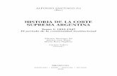 Historia de la Corte Suprema Argentina. Alfonso Santiago. ISBN 9789871775200