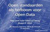 Open standaarden als hefboom voor Open Data