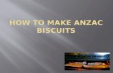 How to make Anzac Biscuits.