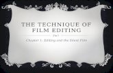 COMM 202 - Ch 1 Editing and the Silent Film