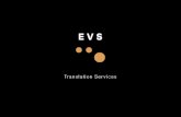 Translation company EVS Presentation