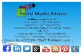 The Social Media Advisor Services