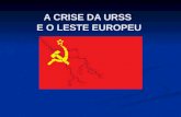 A crise União Soviética e o leste europeu