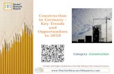 Construction in Germany – Key Trends and Opportunities to 2018