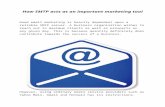 How SMTP Acts as an Important Marketing Tool