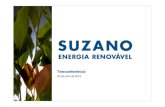 Suzano energia renovável   lançamento