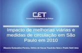 Impacto de Melhorias Viárias e Medidas de Circulação em São Paulo