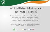 Africa RISING Mali report on Year 1 (2012)