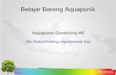 Belajar Bareng Aquaponik : Aquaponik Gardening #0
