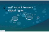Asif Kabani - Digital rights