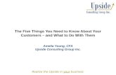 The Five Things You Need to Know About Your Customers