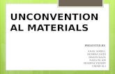 Unconventional materials