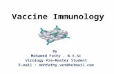Vaccine immunology   m.fathy