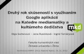 Guttenova druhý rok skúseností s využívaním google aplikácií na KMKD
