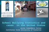 School bullying statistics in the united states, Javier Armendariz Cortez