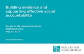 Evidence of Social Accountability_Caroline Poirrier_5.7.14