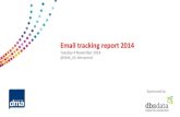 Email tracking report 2014