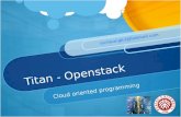 Openstack Titan for Hong Kong Cloudcamp 2014