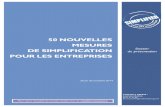 Dp simplification - 50 nouvelles mesures