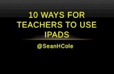iPad in Teaching and Learning Presentation