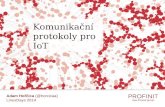 Komunikační protokoly pro IoT (LinuxDays 2014)