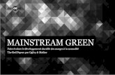 Mainstream green, le développement durable des marges à la norme (Pwpt)
