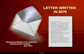 A Letter From The Year 2070 18263