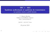 SRC - SAV - Système Visuel et Auditif Humain