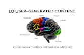 Lo user generated content come nuova frontiera del business editoriale