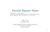 Kernel Bayes Rule